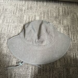 Gray Wide Brim Sun Hat Jan & Jul
